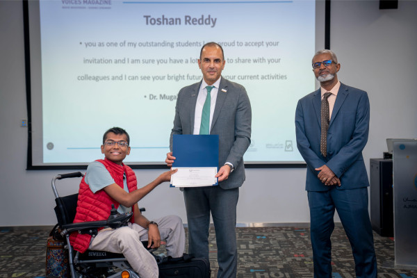 VOICES Magazine 2025 Signing Ceremony – Celebrating the Courage of Students of Determination _9