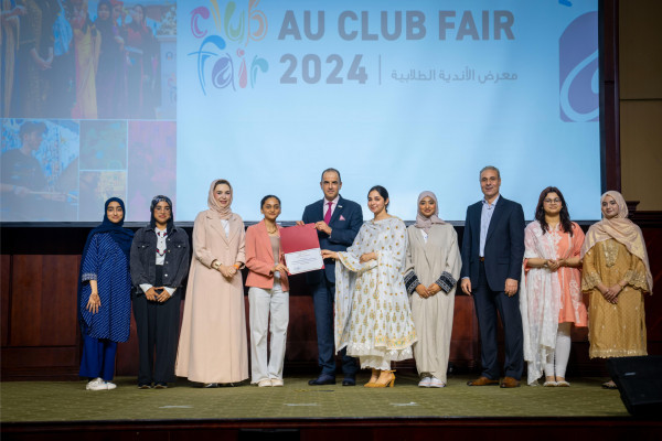 Ajman University Honors Winning Clubs in the 2024 Student Club Fair