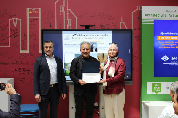 “Innovative Design Strategies”: CAAD Hosts Inspiring Workshop with Architect George Kunihiro