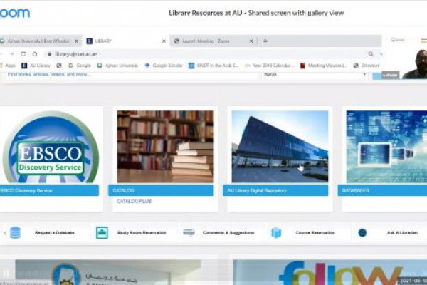 AU Library Resources Orientation Session