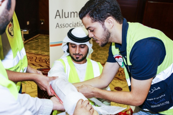 Alumni Association and SANID hold a joint training on Emergency Support