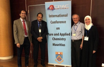 Two Faculty Members from the College of Pharmacy win awards at an international Conference in Mauritius