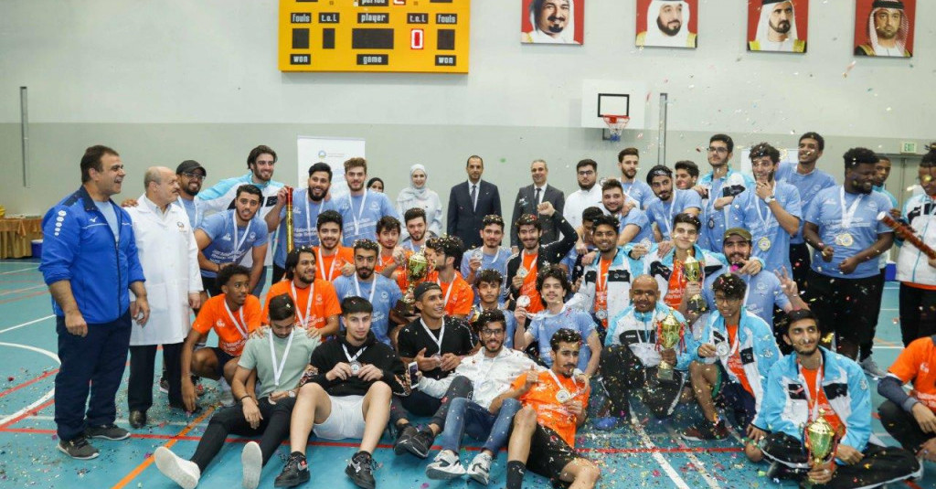 نجاح باهر للبطولة الرياضية لكليات جامعة عجمان