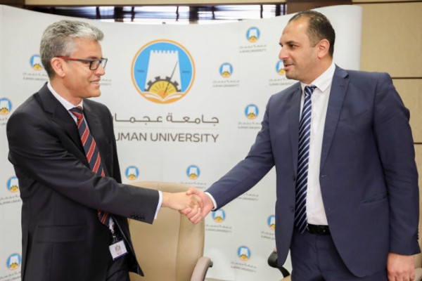 جامعة عجمان توقع اتفاقيات تعاون مع مؤسسات طبية