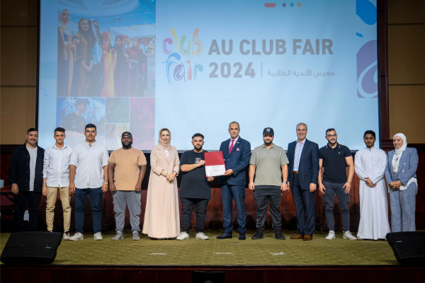 Ajman University Honors Winning Clubs in the 2024 Student Club Fair