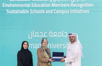 Ajman University Wins Award for Sustainability Efforts