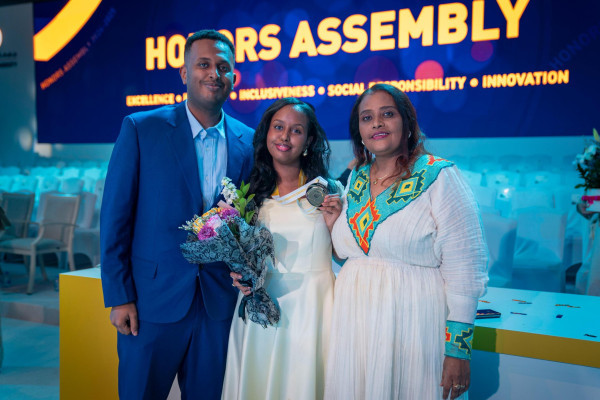 Ajman University Recognizes Excellence Across Its Academic Community and Strategic Partners at the 2024–25 Honors Assembly