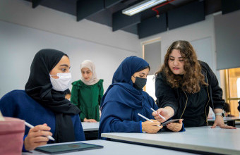 High School Students Explore CAAD Programs at Ajman University