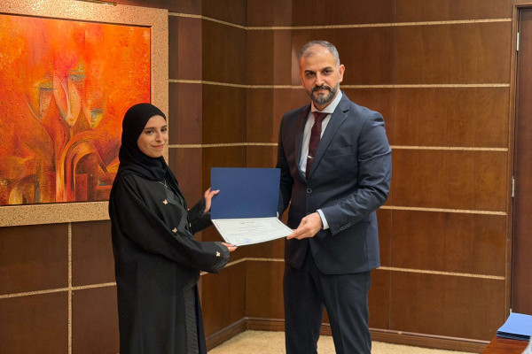 تكريم طلبة كلية القانون المشاركين في منافسة التحكيم التجاري الدولية بالمملكة العربية السعودية