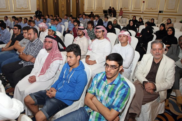 University students participate in the dialogue, “Mohammed bin Rashid – Arabian Knight”