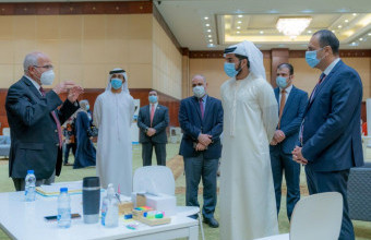 Sheikh Rashid Inspects Admission Procedures at Ajman University