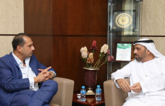 Emirati inventor Ahmed Majan Visits AU