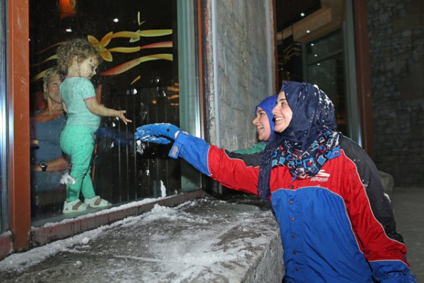 يوم ترفيهي للطالبات في سكي دبي