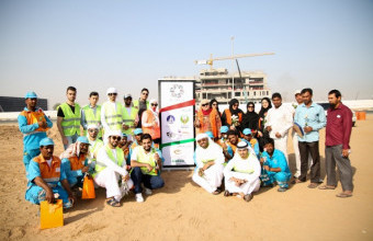 Clean-Up Campaign by AU Students