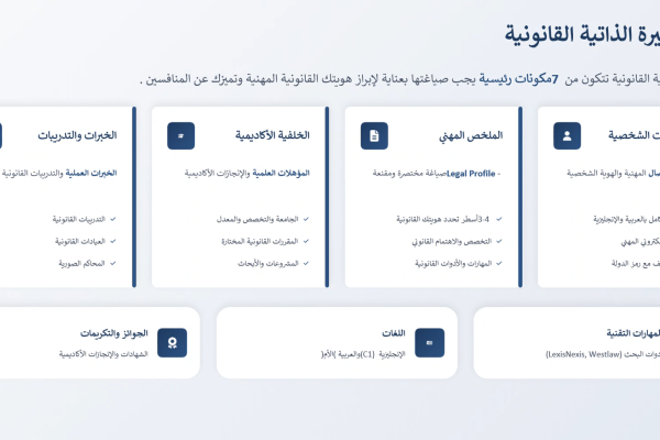 ورشة حول تحسين السيرة الذاتية القانونية وملف LinkedIn لطلبة كلية القانون
