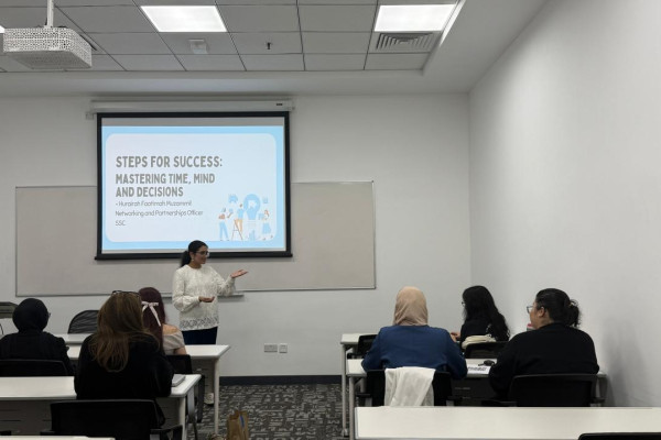 Student Success Center Hosts Workshop on Mastering Time, Mind, and Decisions