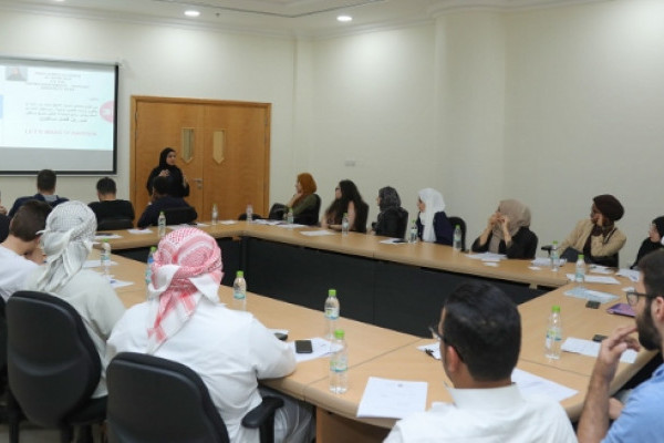 Election of the Student Council at Ajman University