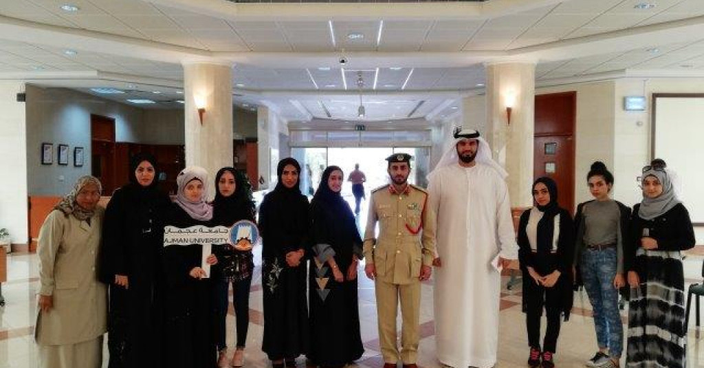 AU People of Determination Club Visits Dubai Police Academy