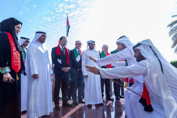 ماجد النعيمي يشهد احتفالات جامعة عجمان باليوم الوطني الـ 48