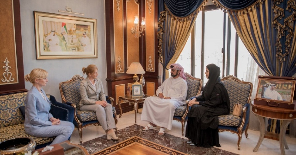Ammar Al Nuaimi reviews agreement between Ajman Digital Government and Russian institutions
