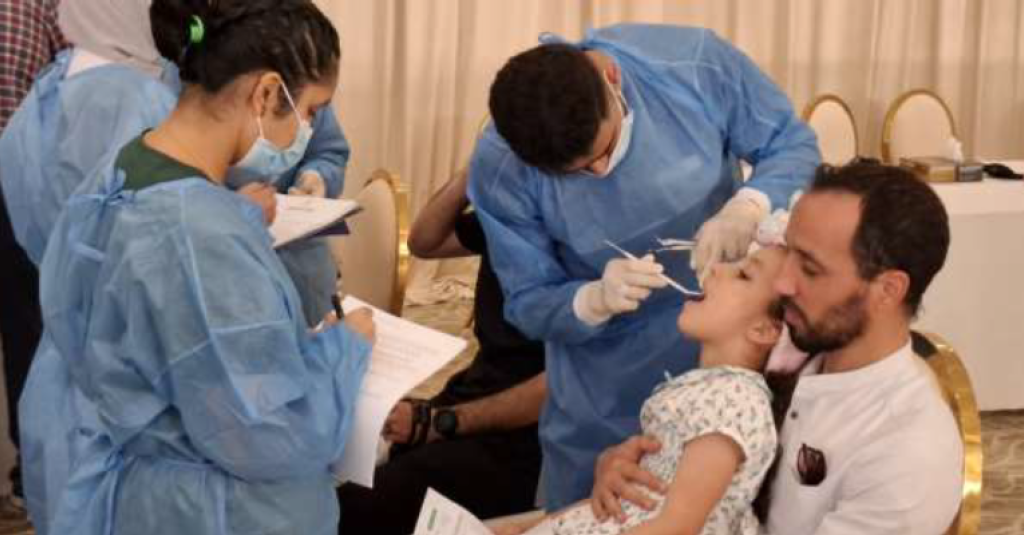 Ajman University Dental Team Conducts Mobile Dental Checkup Camp in Collaboration with Sharjah City for Humanitarian Services