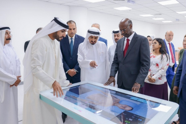 H.H. Ruler of Ajman Inspects the Progress of the New Projects at AU