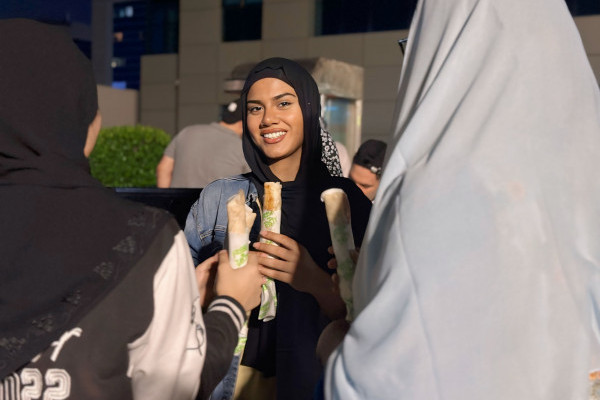 The Office of Students Housing Hosts the Shawarma Study Break Initiative _5