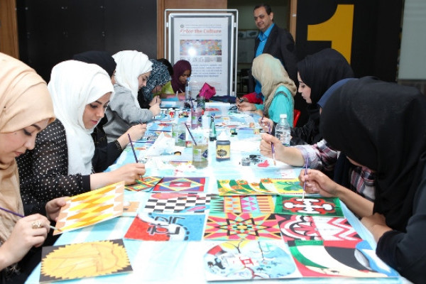 قسم التصميم الداخلي في جامعة عجمان يعقد ورشة عمل  بعنوان 