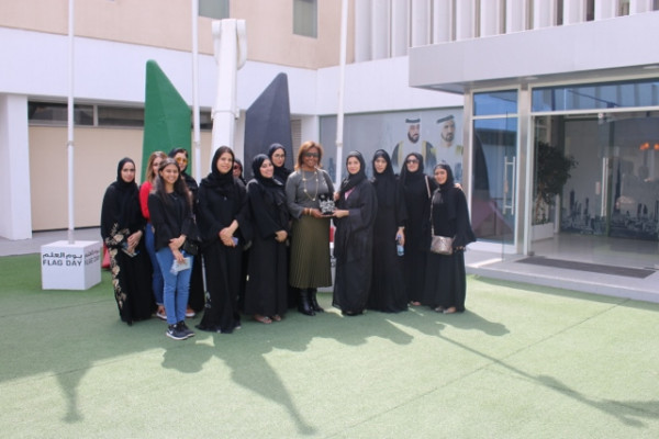 AU Students Visit the Dry Docks at DP World