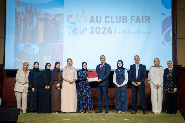 Ajman University Honors Winning Clubs in the 2024 Student Club Fair