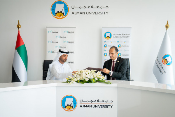 Mbank Develops Strategic Partnership with Ajman University to Offer Academic and Professional Development Programs to University Students