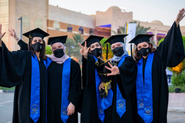 Scenes of Exuberance and Joy at Ajman University’s Commencement Ceremony 2021