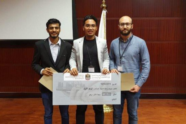 مراكز متقدمة لطلبة الهندسة بجامعة عجمان في مسابقات عالمية