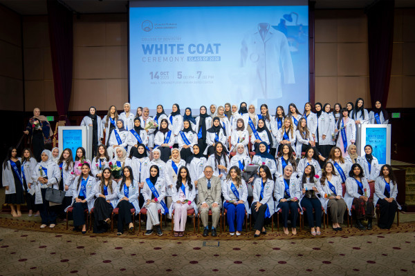 Dentistry Students Begin Their Medical Journey with the White Coat Ceremony