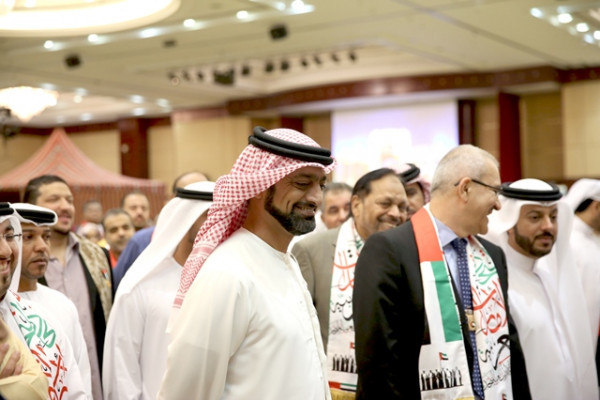 ولي عهد عجمان يشهد احتفالات جامعة عجمان باليوم الوطني الـ44