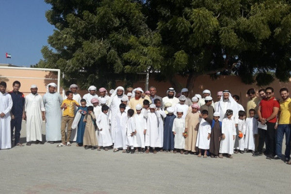 طلبة كلية الهندسة يزورون مركز الأرقم لتحفيظ القرآن