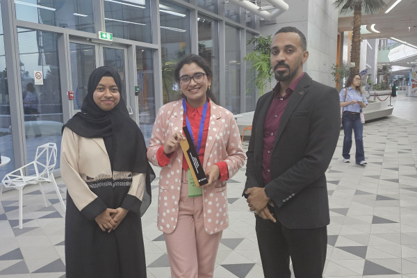 Ajman University Students Participate in the Youth Sustainability Leaders Symposium at Khalifa University