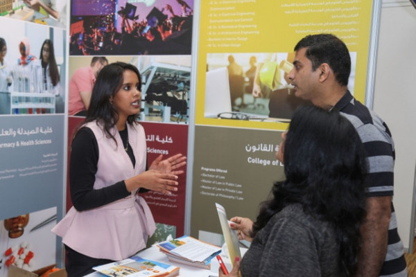 AU at High School Fairs across UAE