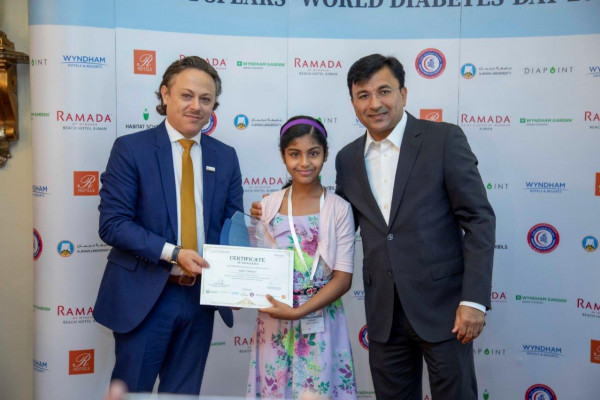 جامعة عجمان توعي بمرض السكري