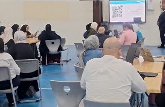 Faculty Member Education Department at Ajman University Delivers “AI in Education” Workshop at Woodlem Park School