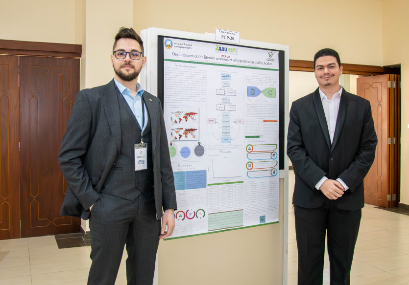 Ajman University participated at the 2nd AAU Health and Biomedical Postgraduate Symposium