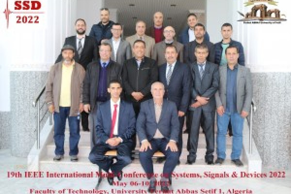 19th IEEE International Multi-Conference on Systems, Signals & Devices (SSD 2022) Co-Chaired by Prof. Mohamed Deriche, College of Engineering and IT.