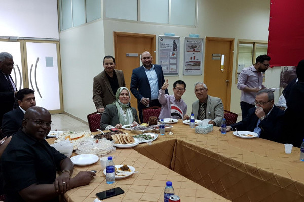 International Lunch Gathering at CBA, Bringing Faculty Together