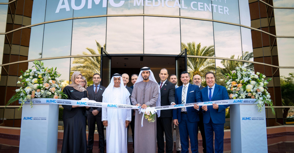 Sheikh Rashid bin Humaid Al Nuaimi Inaugurates Ajman University Medical Center