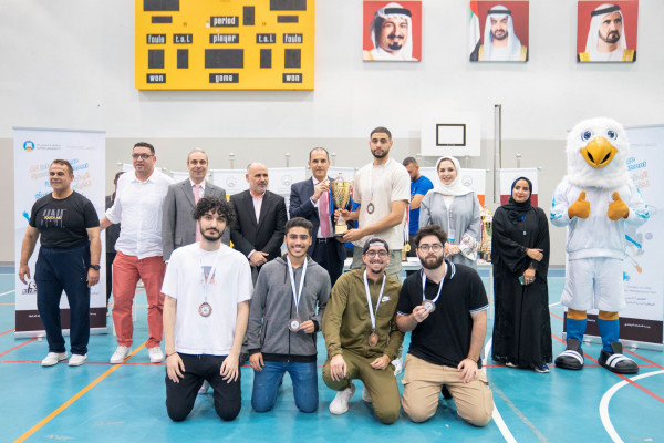 Ajman University Students Achieve Great Success in Inter-College Sports Tournament