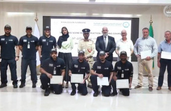 Ajman University Student Completes Training Courses at Dubai Police