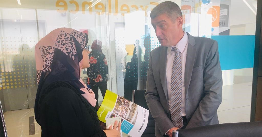 Delegates from The Hague University of Applied Sciences visited AU