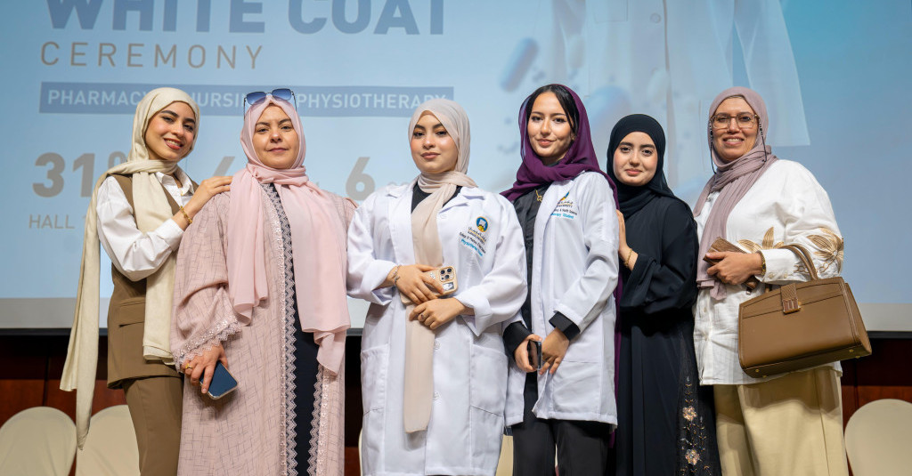 Students of the College of Pharmacy and Health Sciences Prepare to Begin Their Professional Journey at the White Coat Ceremony