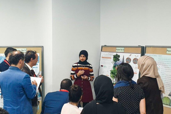 AU Student Earns 3rd Spot in Poster Presentation Contest