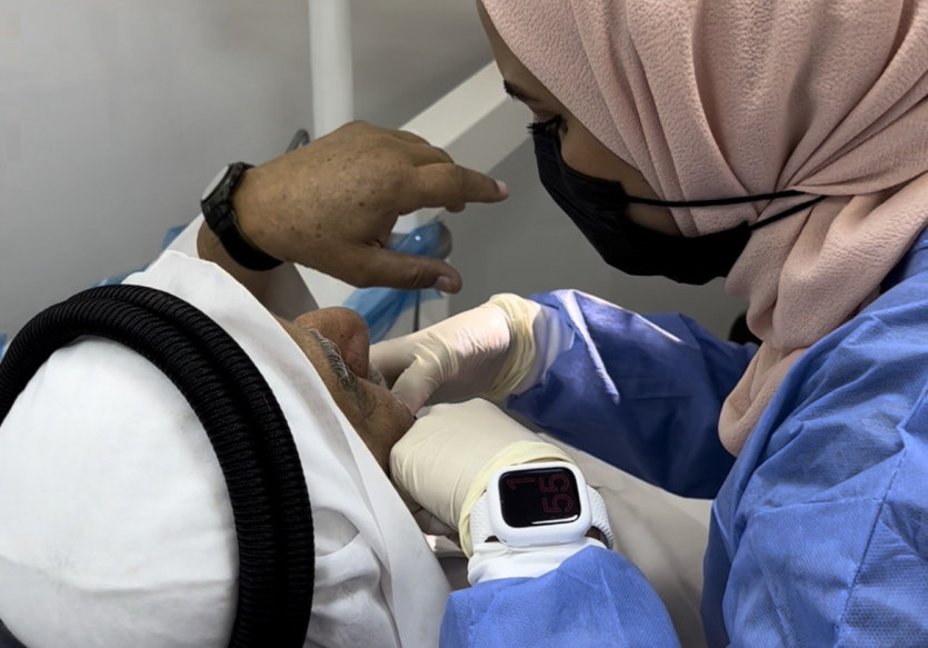 Ajman University Mobile Dental Clinic Visits Seniors In Dubai